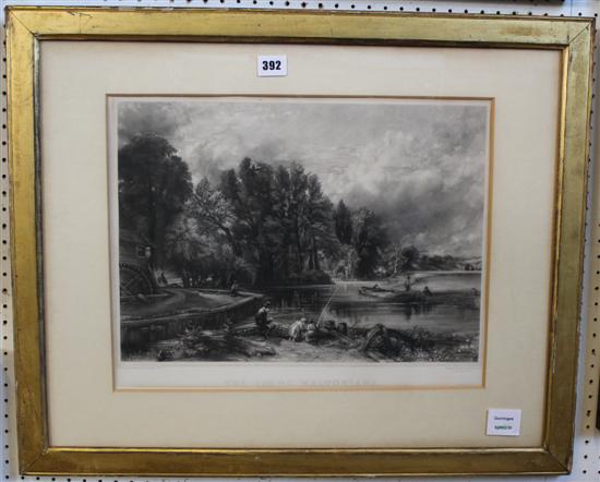 The Young Waltonians - Constable engraved by David Lucas